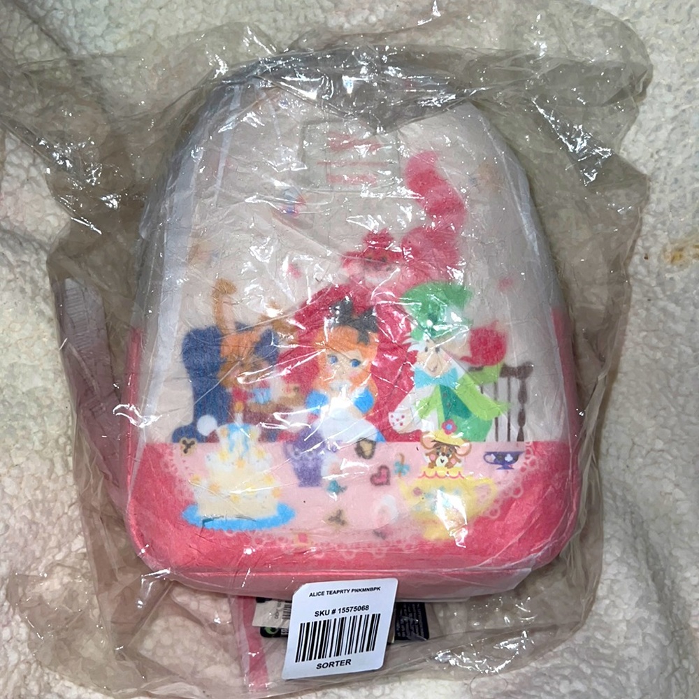 Loungefly NWT Disney Alice in Wonderland backpack